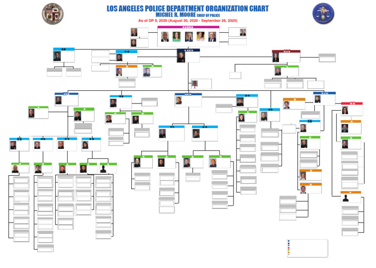 LAPD Organizational Structure 2025 | PDF | Los Angeles Police ...