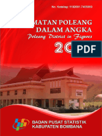 Kecamatan Poleang Dalam Angka 2015