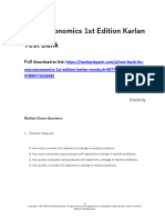 Macroeconomics 1st Edition Karlan Test Bank 1