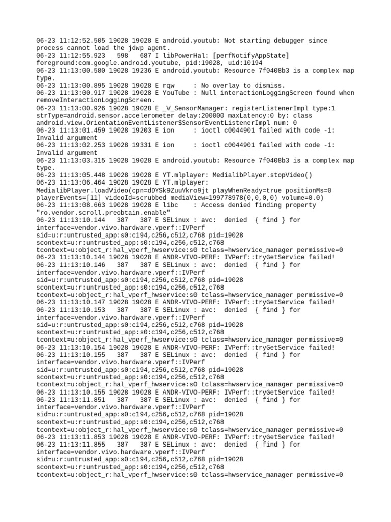 Log | PDF | Operating System Technology | Information Technology