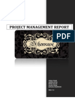 Project Management Report: Aniqa Viqar Ahmed Javed Bisma Salam Salma Viqar Romana Mahmood Mba-V-D