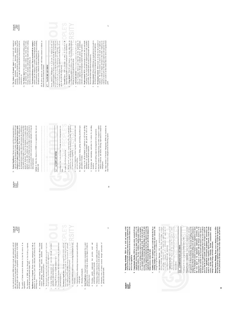 Hrm 2 Pdf Human Resource Management Human Resources