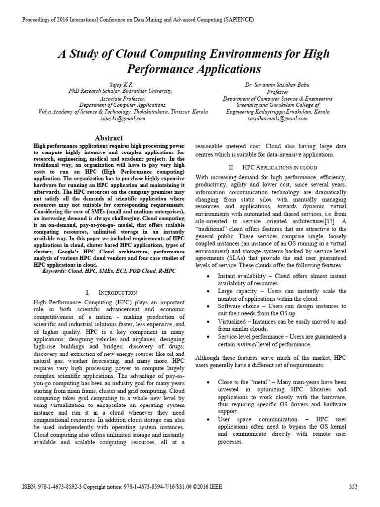 IEEE Paper A Study of Cloud Computing en PDF