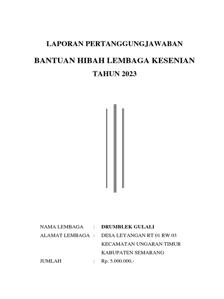Contoh Spj Simple Pdf