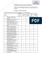 Trauma Informed System Change Instrument Organizational Change Self Evaluation