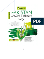 Advanced Pakistan Affairs Studies (MCQS)