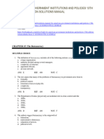 American Government Institutions and Policies 13th Edition Wilson Test Bank 1