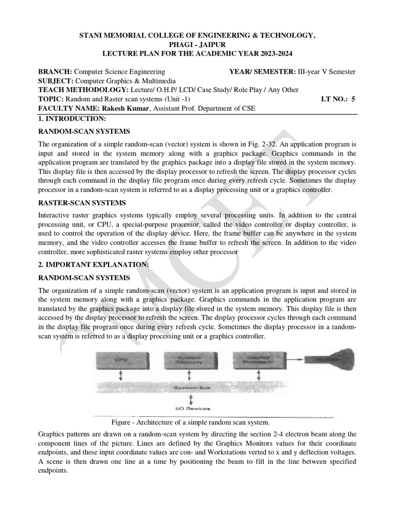 CGM Lec-5 | PDF | Central Processing Unit | Pixel
