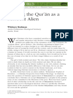 [Pert. 04] Whitney Bodman - Reading the Quran as a Resident Alien
