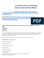 Pharmacology Connections To Nursing Practice 2nd Edition Adams Test Bank 1
