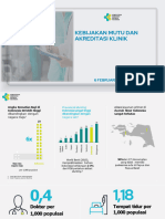 Kebijakan Mutu Dan Akreditasi Klinik
