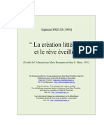 Freud Sigmund - La Création Littéraire Et Le Rêve Éveillé