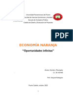 Economia Naranja - Ensayo