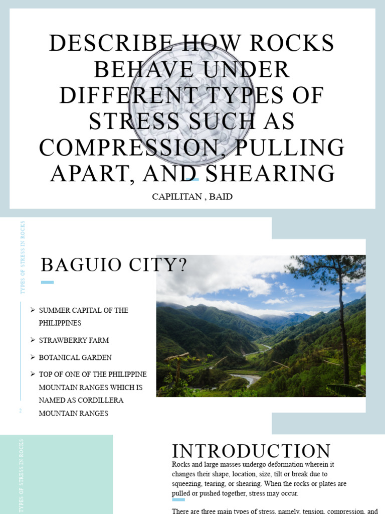 Rock Behavior Under Stress Types | PDF | Fault (Geology) | Stress ...