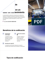 Codificacion de Repuestos y Consumibles en Un Taller de Mantenimiento