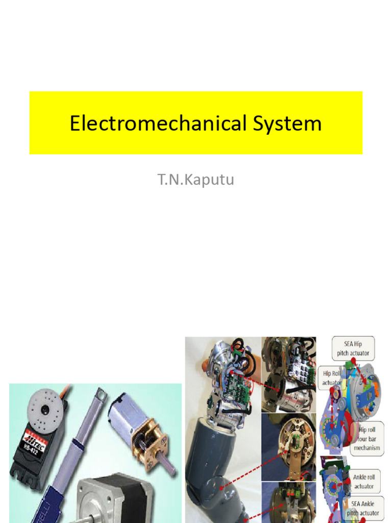 7 Electromechanical System PDF