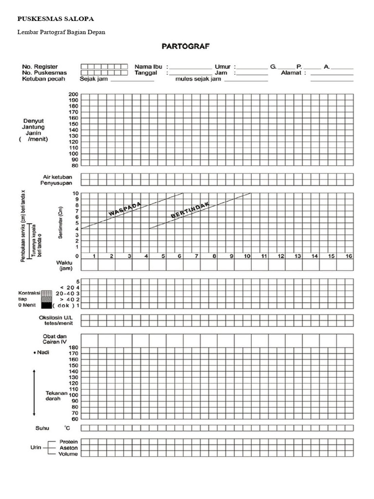 Partograf | PDF