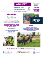 2023 Archery Idaho Senior Games