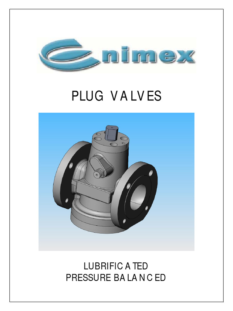 Enx Catalogue Plug Valves 2 | PDF
