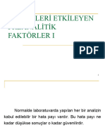 05-Preanali̇ti̇k Faktorler