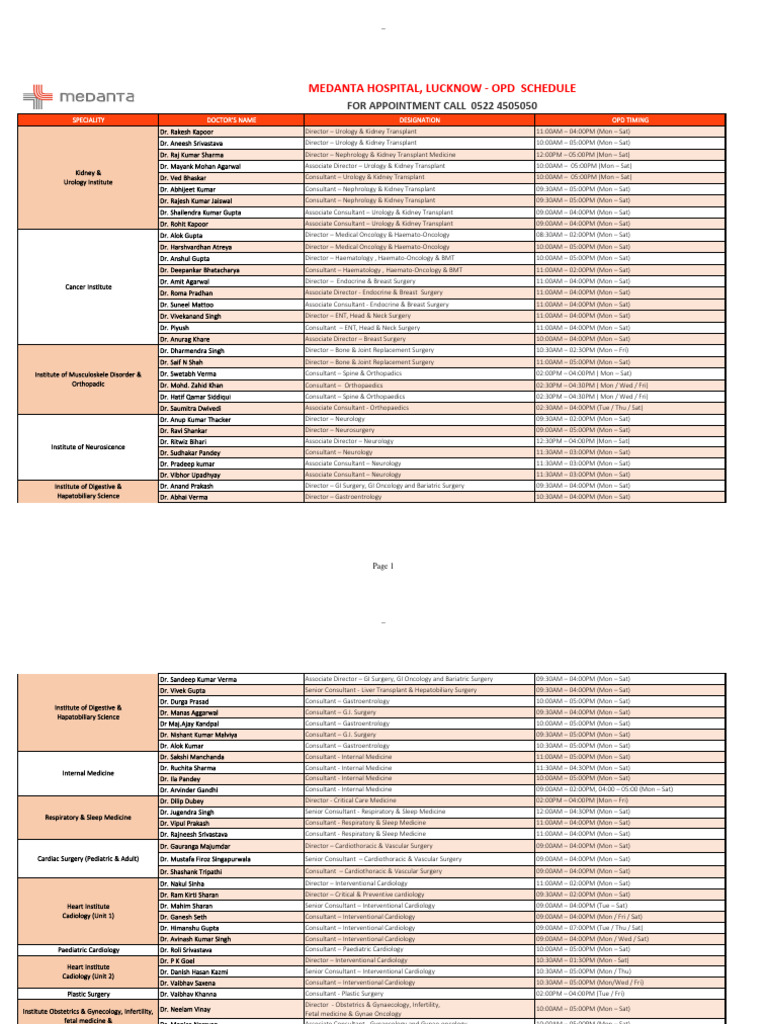 lucknow-opd-schedule-pdf