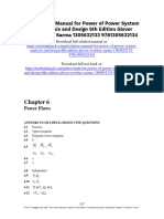 Power System Analysis and Design 6th Edition Glover Solutions Manual 1