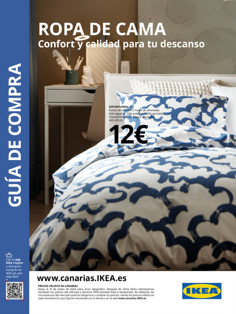 IKEA 2024 Canarias Guia de Compra Ropa de Cama 4311 PDF