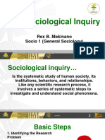 3 Sociological Inquiry
