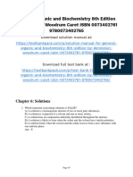 General Organic and Biochemistry 8th Edition Denniston Test Bank 1