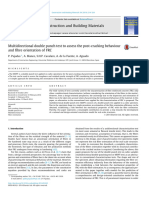 2014 - Pujadas Et Al. - Multidirectional Double Punch Test To Assess The Post-Cracking Behaviour and Fibre Orientation of FRC