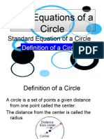 10.6 Equation of the circle