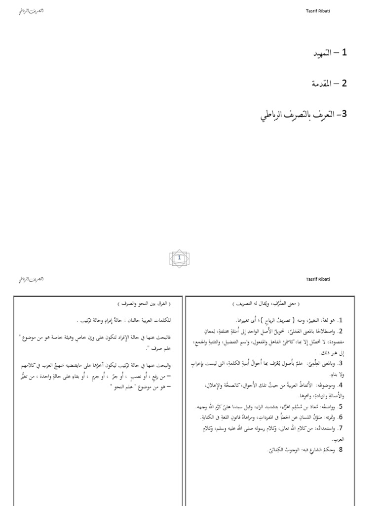 Tasrif Ribati 5 | PDF