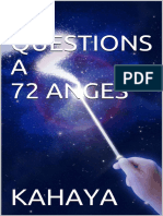 72 Questions A 72 Anges (French Edition)