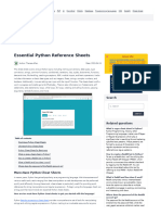 Copyprogramming Com Howto Must Have Python Cheat Sheets