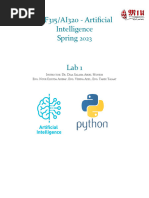 Lab 1 - Introduction To Python