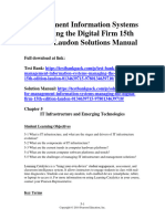 Management Information Systems Managing The Digital Firm 15th Edition Laudon Solutions Manua 1