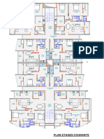 Immeuble R+4 Etages Courants