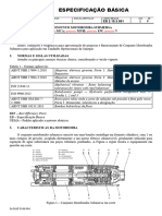 Especificação Básica Conjunto Motobomba Sanepar - Modelo