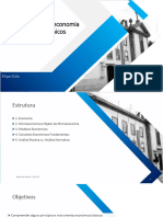 Cap. 1 - Economia, Microeconomia e Conceitos Económicos Fundamentais