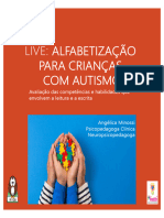 Live: Alfabetização para Crianças Com Autismo