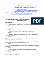 Price Theory and Applications 9th Edition Steven Landsburg Test Bank 1