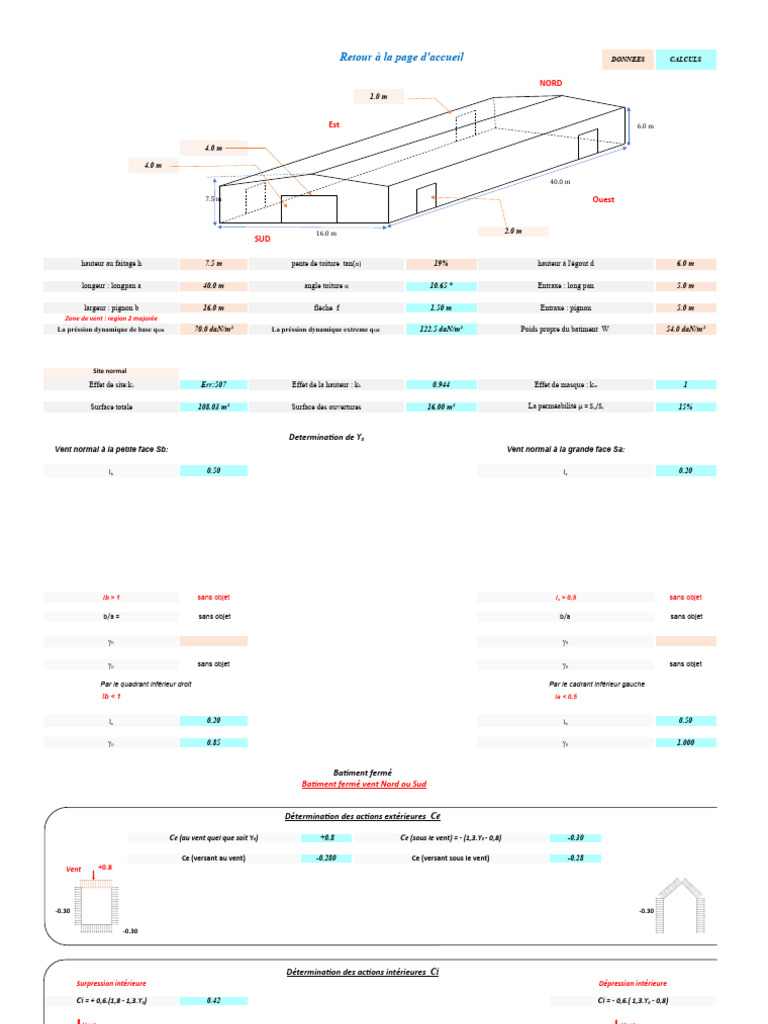 Etude Du Vent NV65 PDF