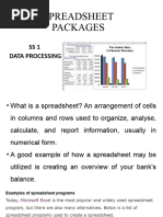 Spreadsheet