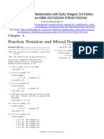 Basic College Mathematics With Early Integers 3rd Edition Bittinger Solutions Manual 1