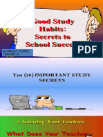 Developing Good Study Habit