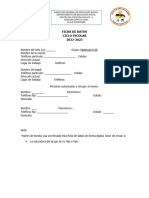 FICHA DE DATOS Ciclo Escolar 22-23