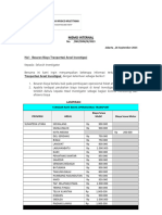 MI - Standard Biaya Transport Investigasi (Update 26 Sep 2023) )