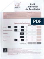 Escala de Avaliação Da Demência - 2 (DRS-2) - Perfil Individual de Resultados