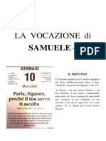 LA VOCAZIONE di SAMUELE