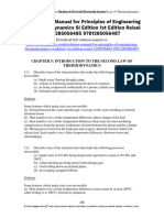 Principles of Engineering Thermodynamics SI Edition 1st Edition Reisel Solutions Manual 1